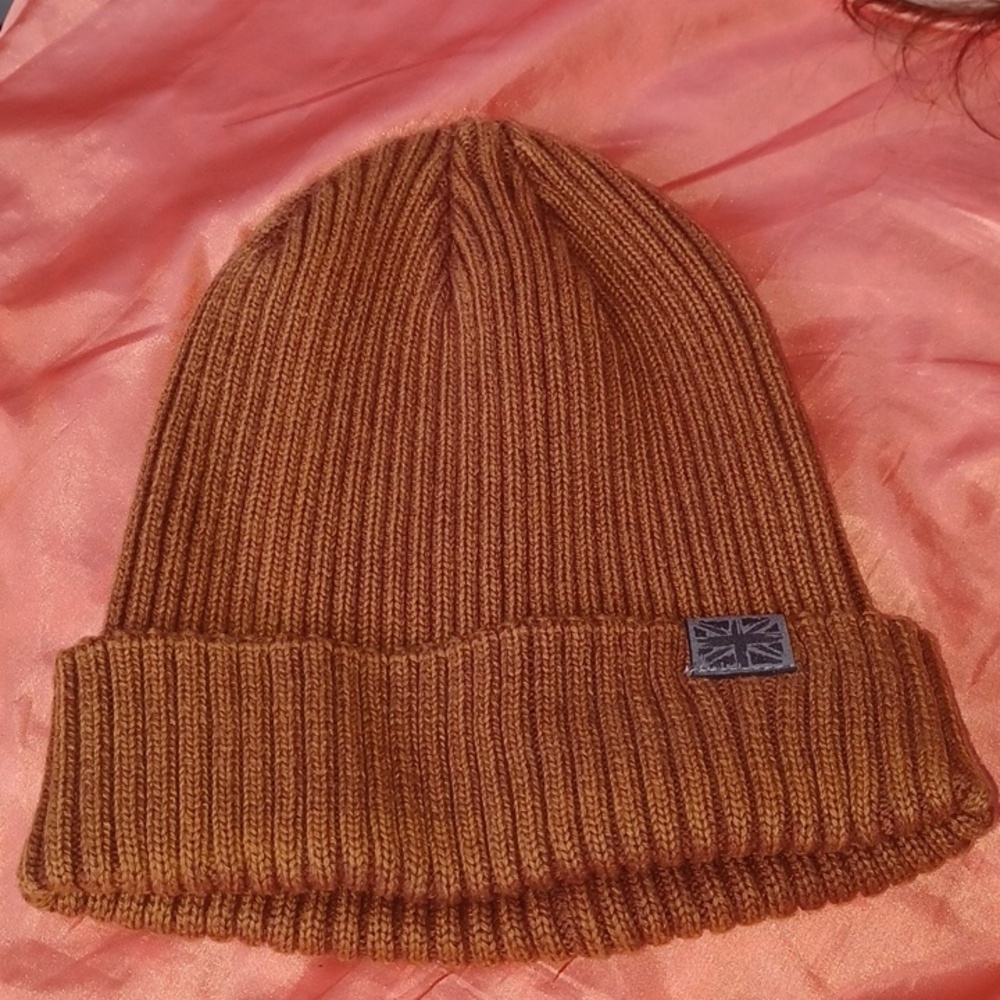 Britts Knits Men's Tacoma Beanie Hat, Rust Color